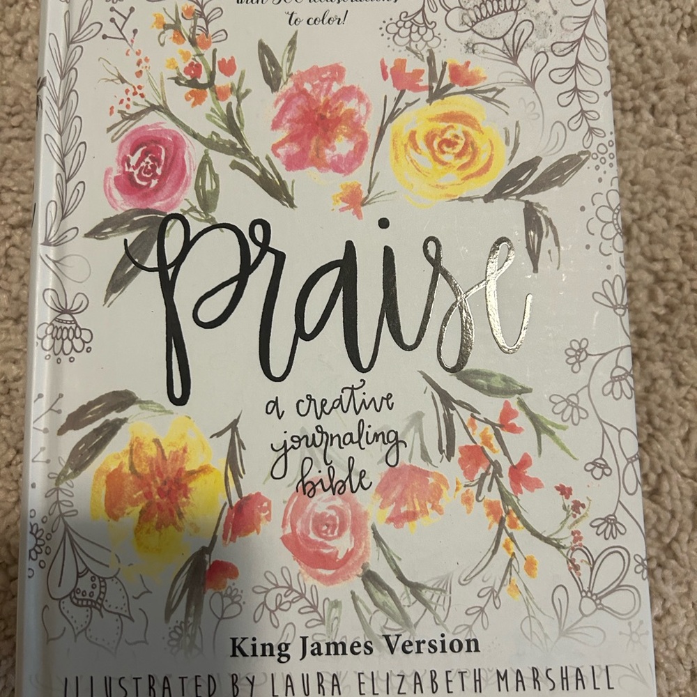Floral Creative Journaling Bible